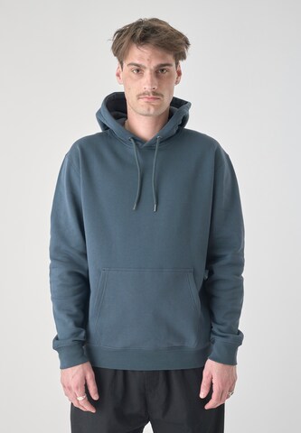 Cleptomanicx Sweatshirt 'Hooded Ligull Classic' in Grün: Vorderseite