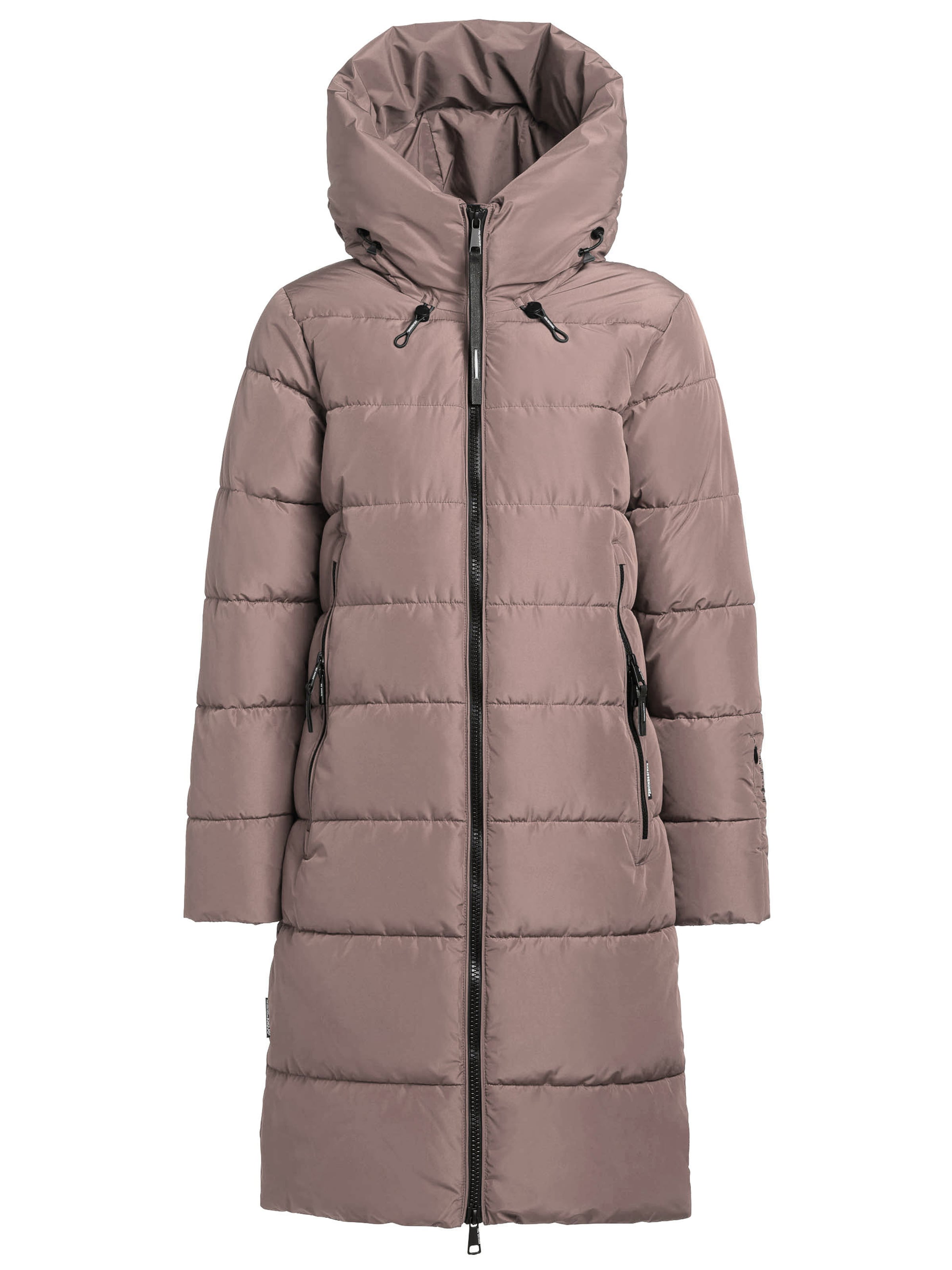 khujo Зимнее пальто 'Jilias5' в Коричневый: спереди