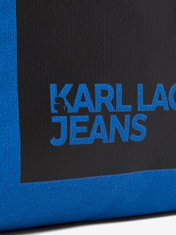 KARL LAGERFELD JEANS Nákupní taška – modrá