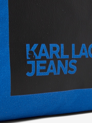 KARL LAGERFELD JEANS Nákupní taška – modrá