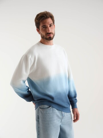 TRAPP Sweatshirt 'Lukas' in Blauw: voorkant