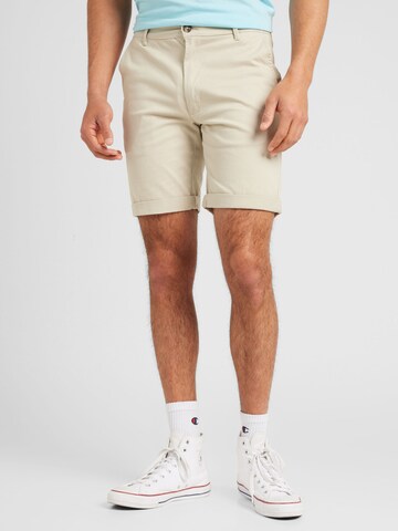 !Solid Regular Shorts 'Rockcliffe' in Beige: predná strana