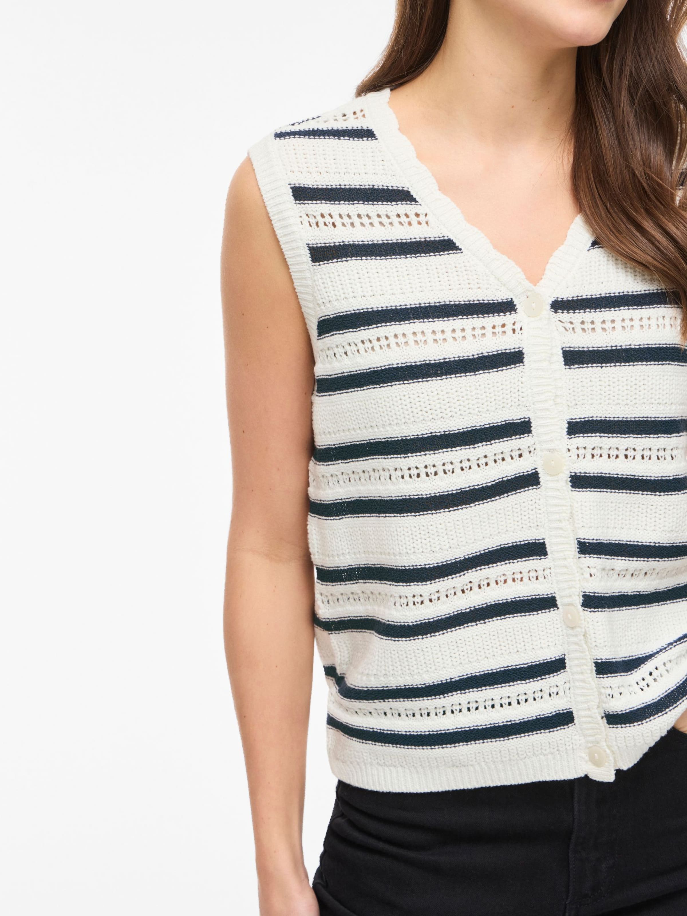 Gilet in maglia 'VIKENGA' di VILA in bianco