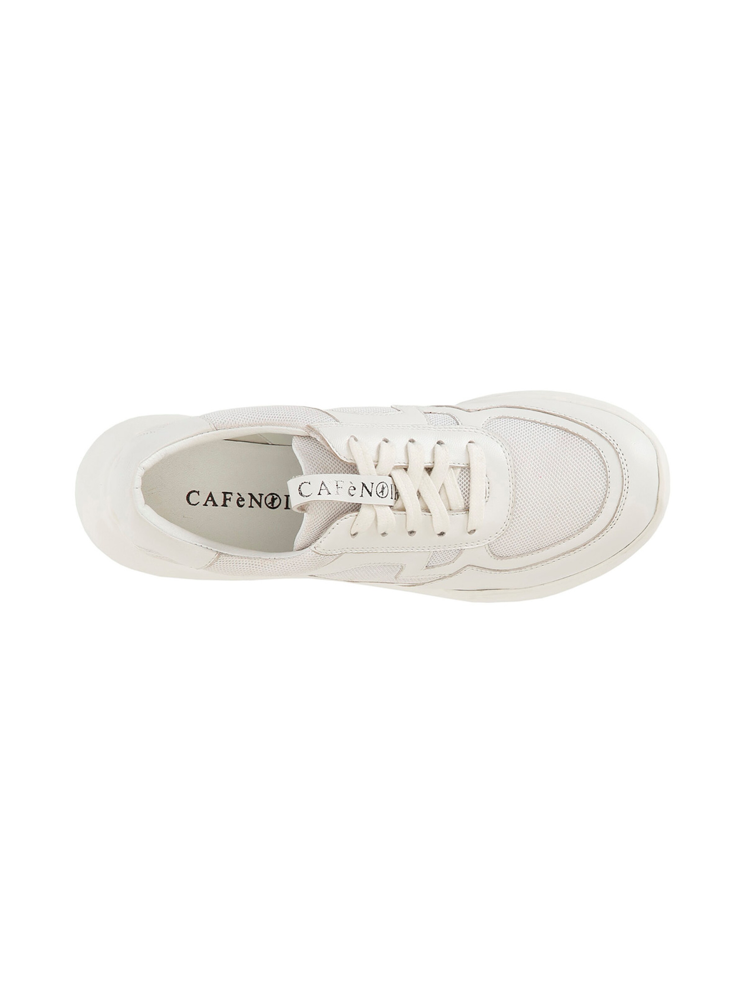 CAFè NOIR Sneakers laag in Wit