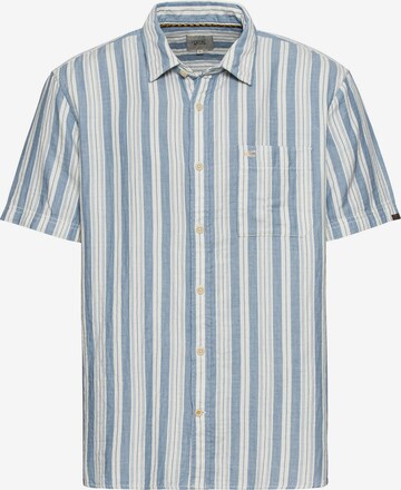 CAMEL ACTIVE Regular fit Button Up Shirt in Blue: front