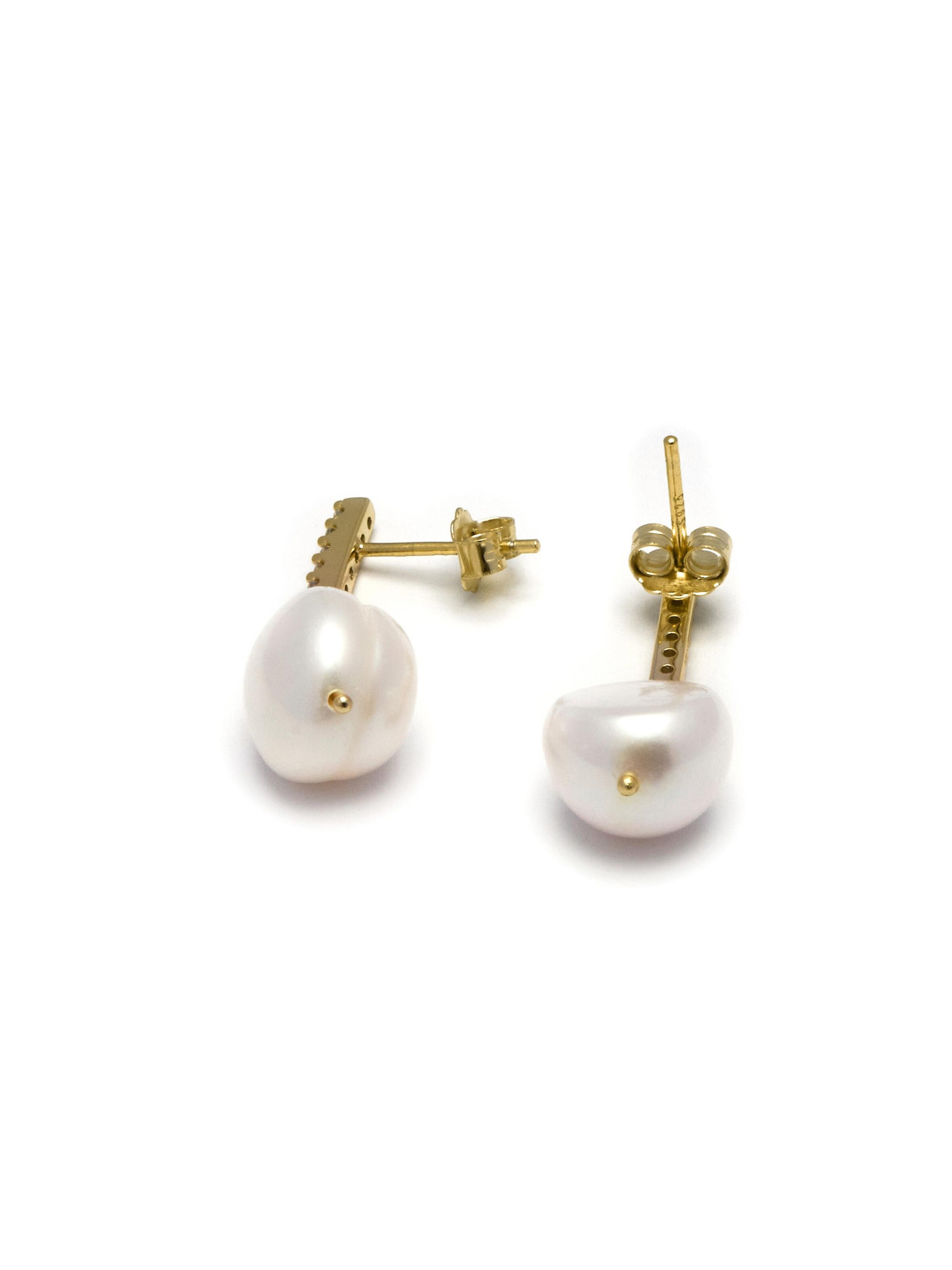 Boucles d'oreilles 'Nolshu' Luxenter en blanc