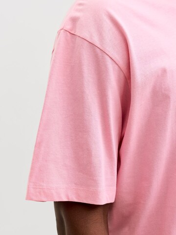 T-Shirt 'JJEBradley' JACK & JONES en rose