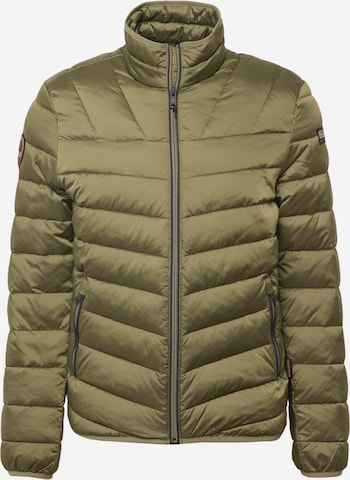 NAPAPIJRI Between-Season Jacket 'AERONS' in Green: front