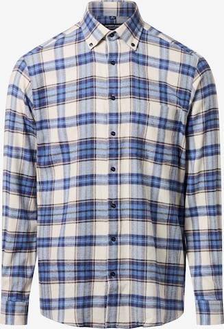 Andrew James Button Up Shirt in Beige: front