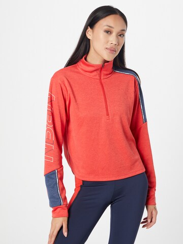 new balance Athletic Sweatshirt 'Accelerate Pacer' in Red: front