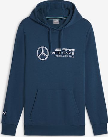 PUMA Sweatshirt 'Mercedes-AMG Petronas' in Blue: front