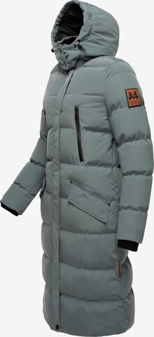 MARIKOO Winter coat 'Schneesternchen' in Blue