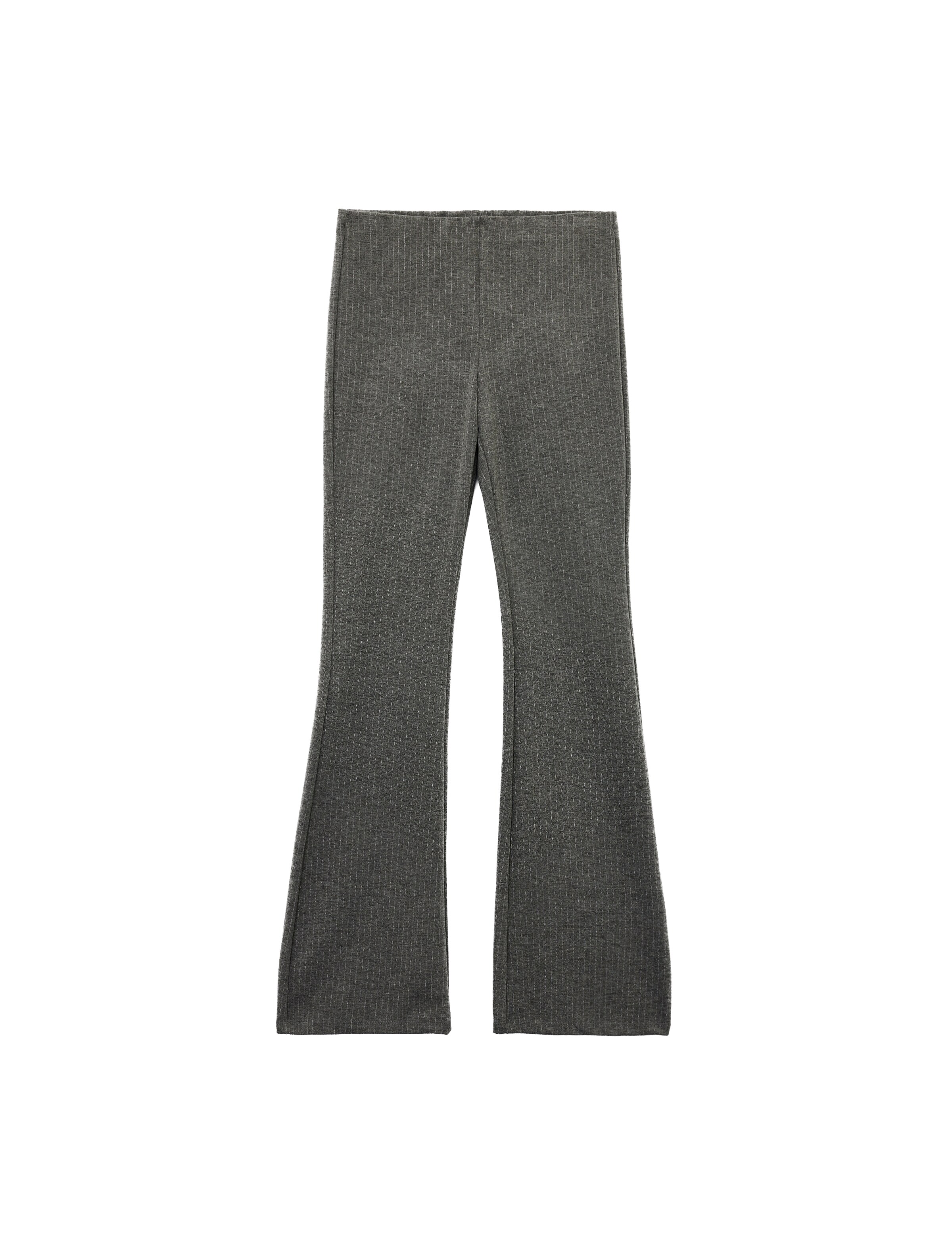 Koton Flared Broek in Grijs: voorkant