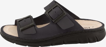 Finn Comfort Mules 'Cayman-S' in Blue: front