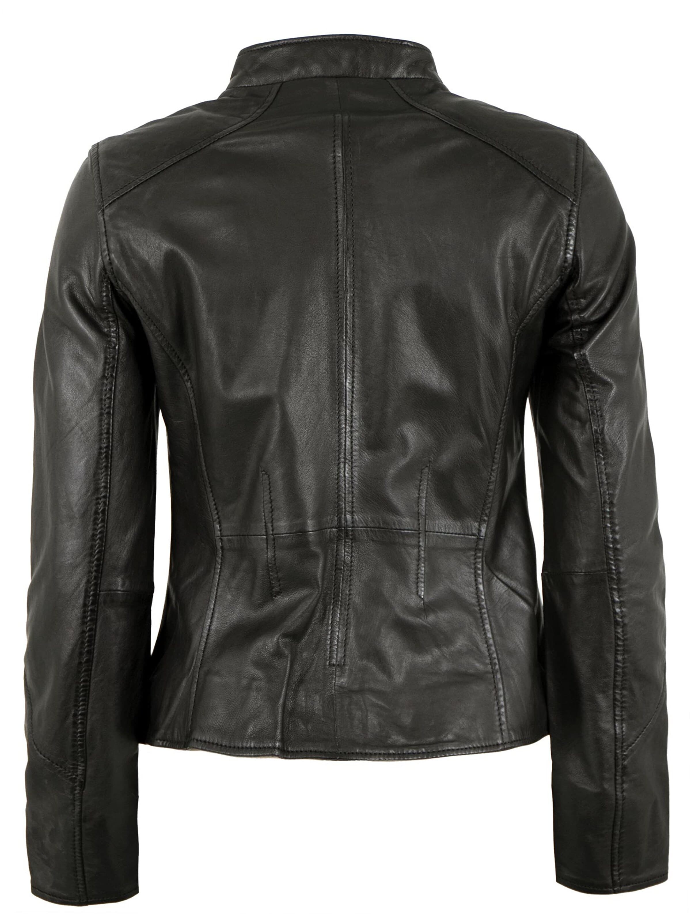 Veste mi-saison 'Fulya' Jilani en noir