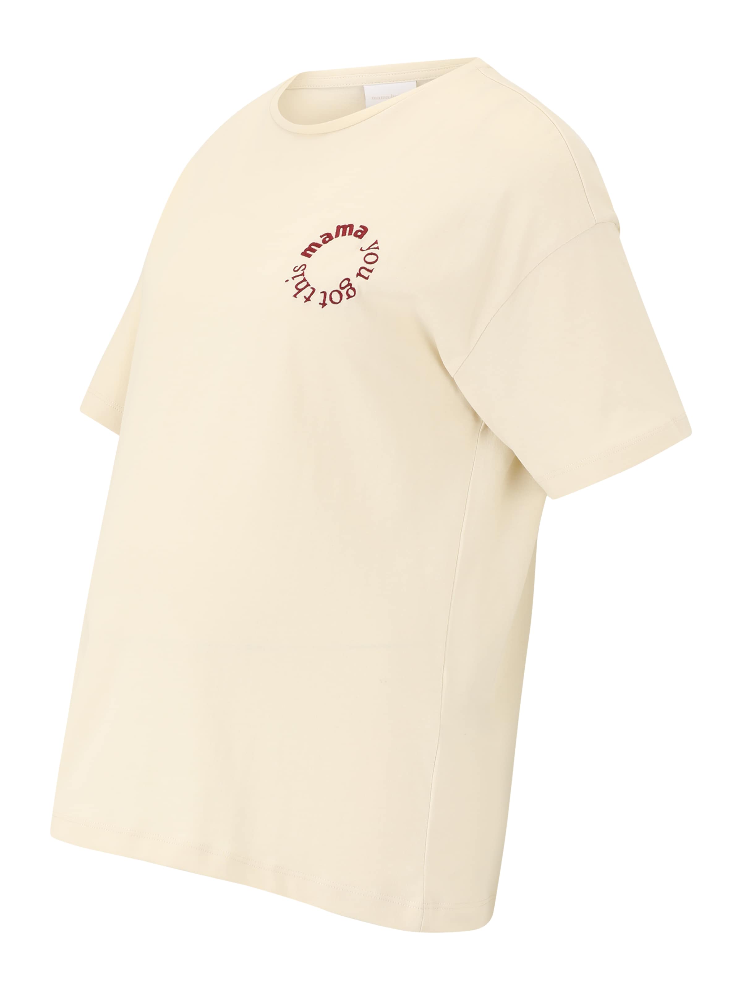 MAMALICIOUS Μπλουζάκι 'MLFERIDA MAMA' σε μπεζ: μπροστά