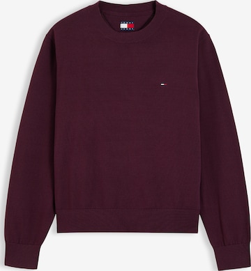 purpurinė Tommy Jeans Megztinis 'Essential': priekis