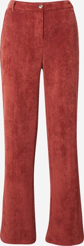 Bootcut Pantalon 'VES' VILA en rouge : devant