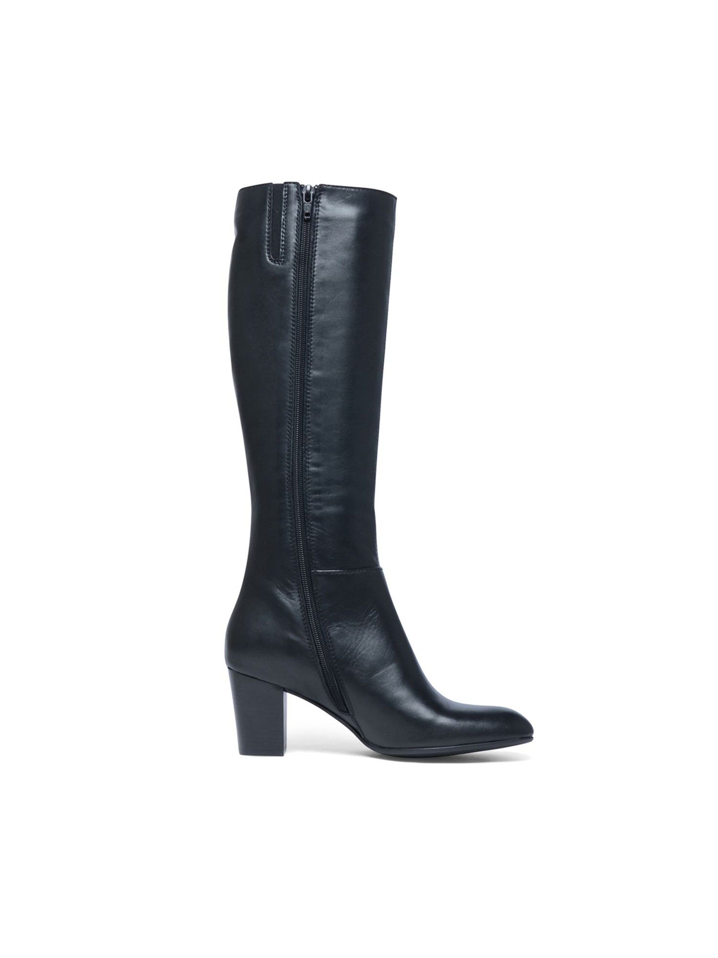 MANFIELD Stiefel in Schwarz