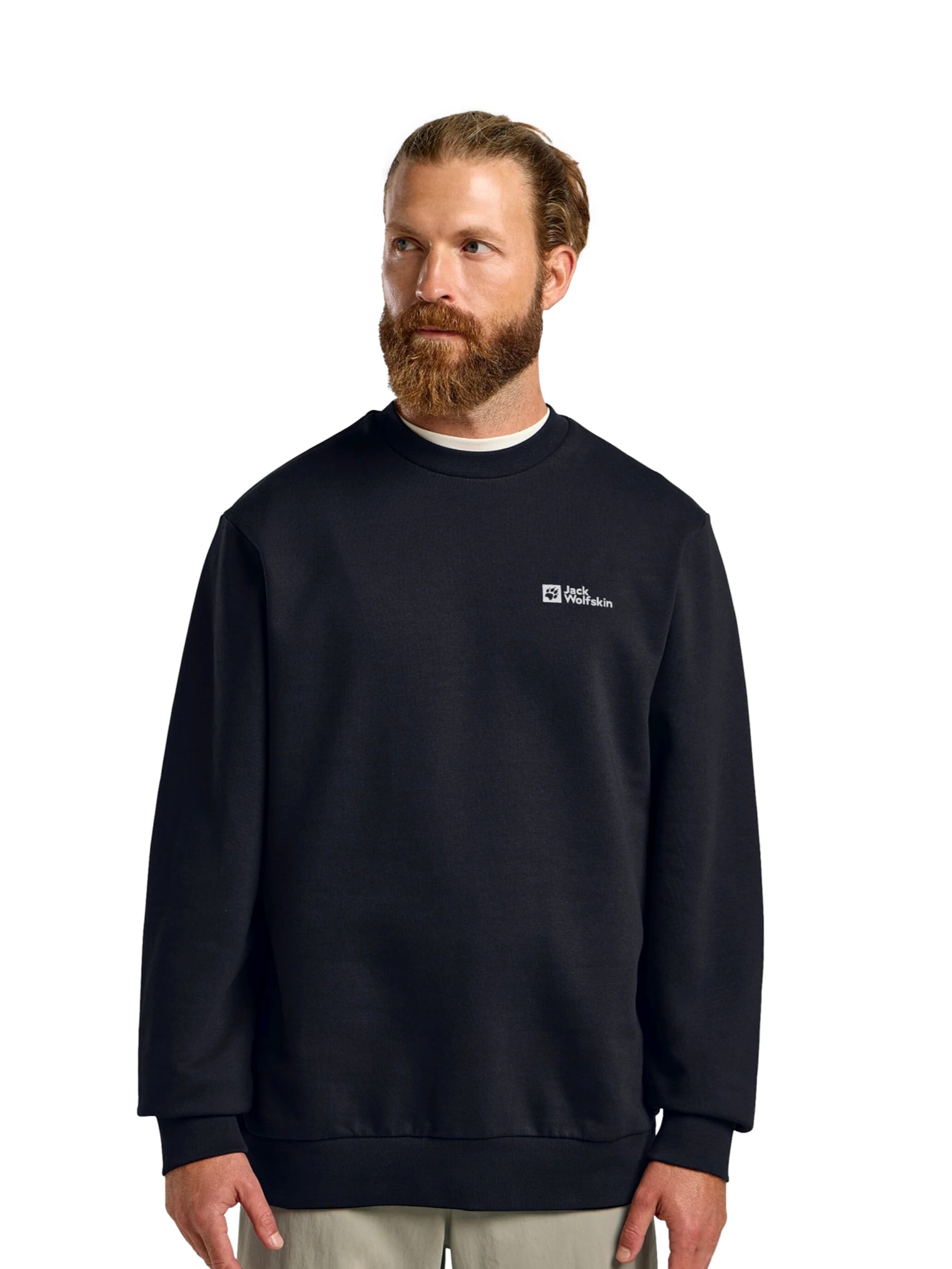 JACK WOLFSKIN Sweatshirt 'Essential' in Blue: front