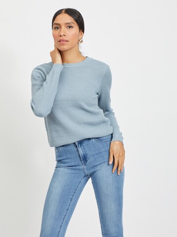 VILA Sweater 'VIChassa' in Blue: front