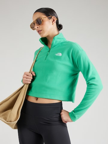 THE NORTH FACE Sportpullover 'GLACIER' in Grün