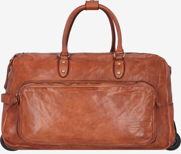 Campomaggi Travel Bag in Brown: front