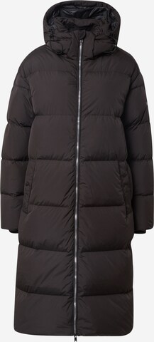 Superdry Płaszcz zimowy w kolorze czarny: przód