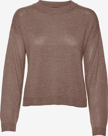 VERO MODA Sweater 'STORM' in Brown: front
