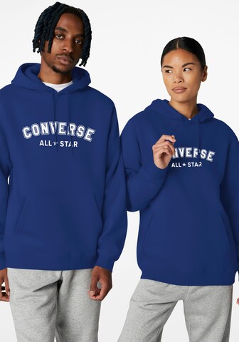 CONVERSE Sweatshirt in Blue: front
