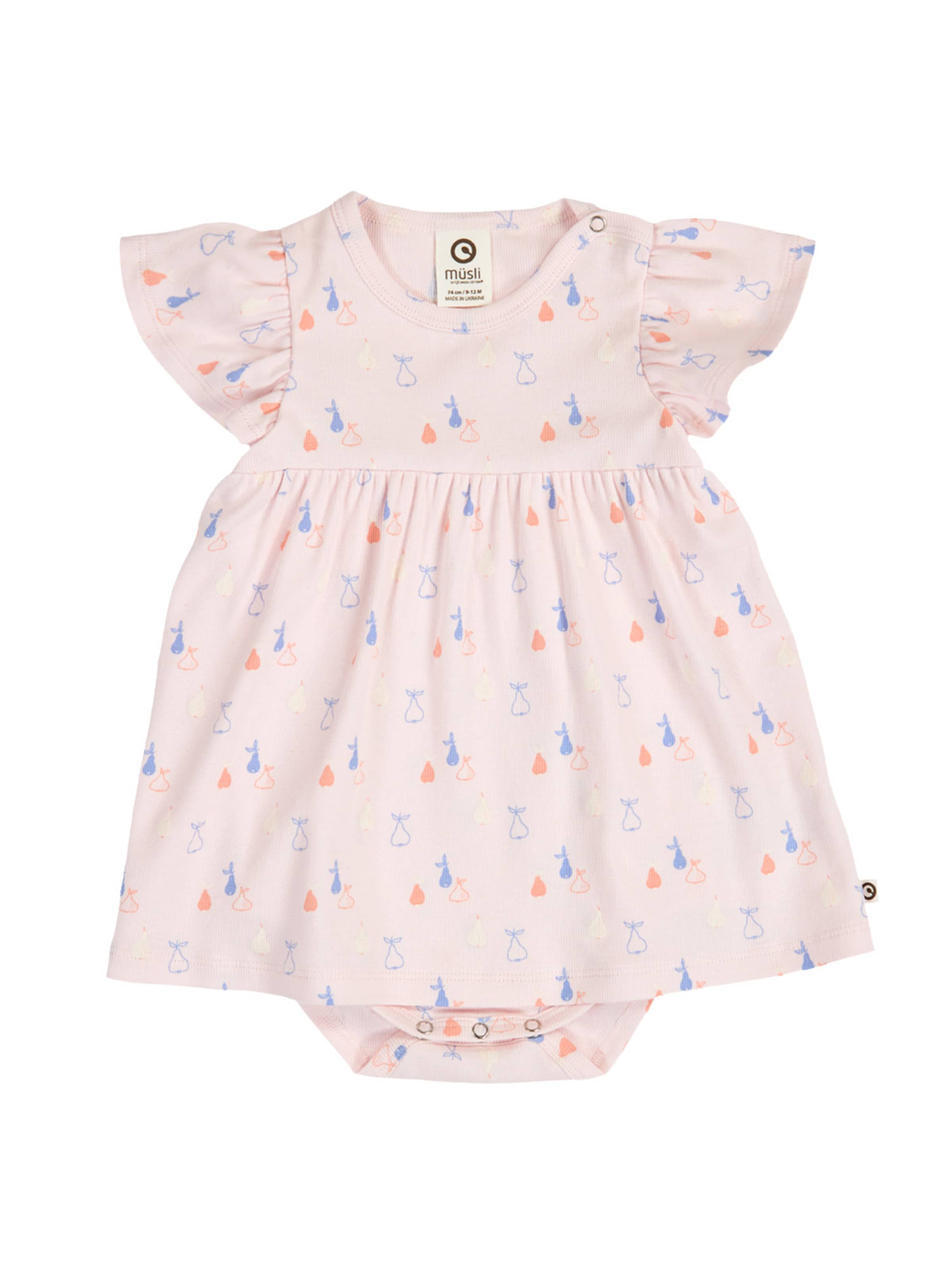 Robe Müsli by GREEN COTTON en rose : devant