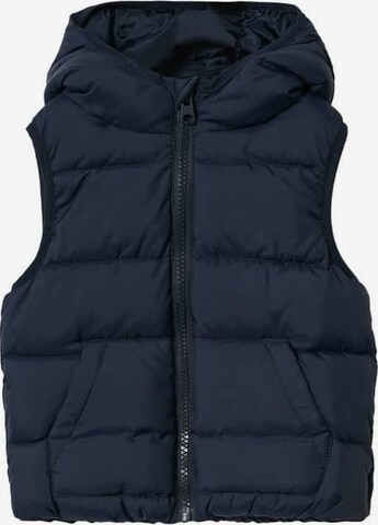 MANGO KIDS Bodywarmer 'Aldo' in Blauw: voorkant