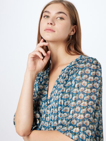 Maison 123 Blouse 'ELSA' in Blauw