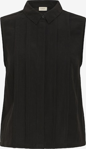 Fransa Bluse 'Fradah' i sort: forside
