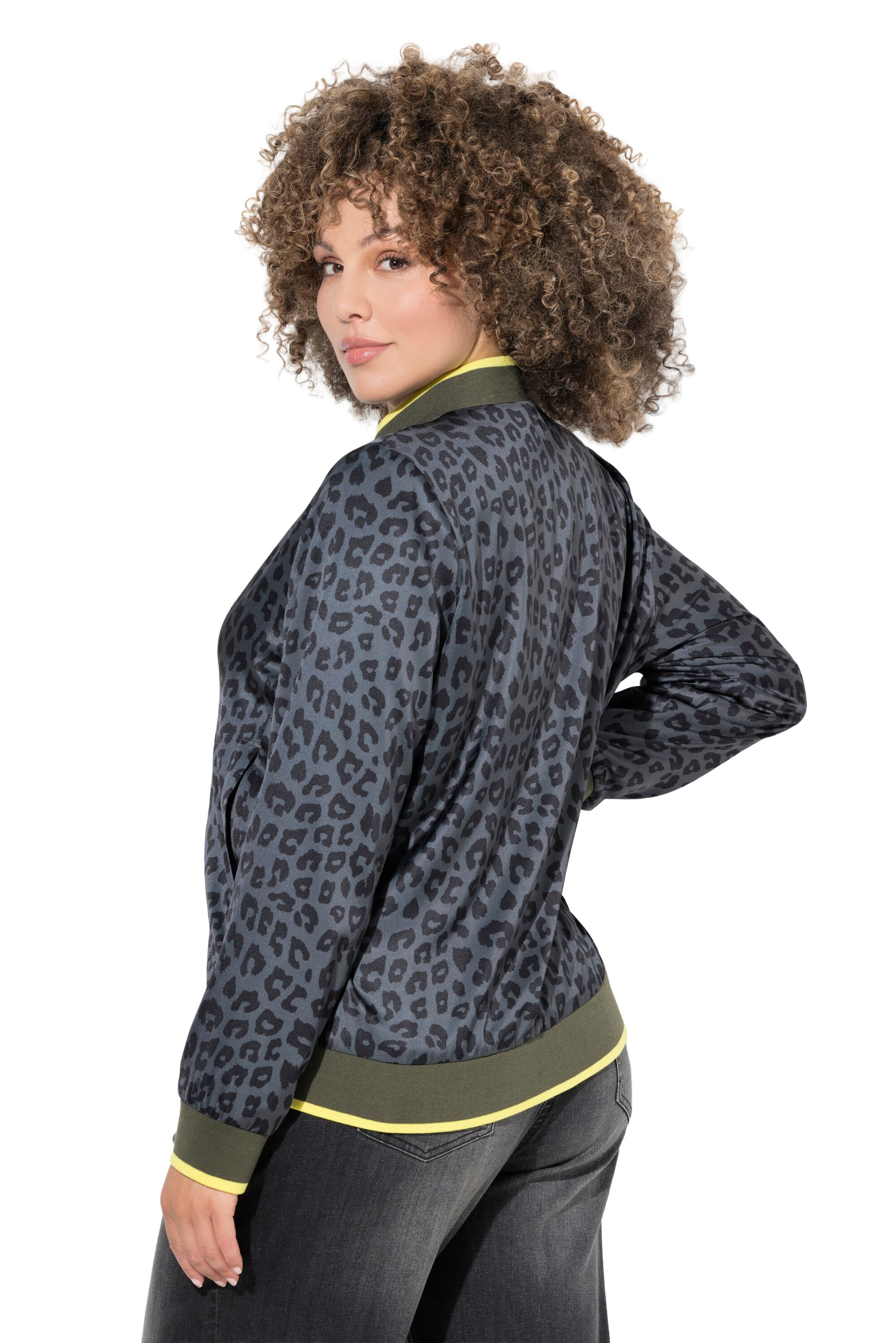 Ulla Popken Tussenjas in Blauw