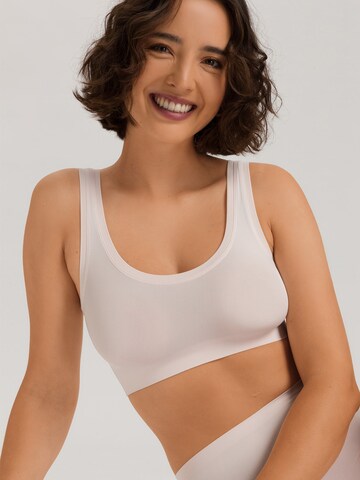 Hanro Bralette Bra ' Touch Feeling ' in Pink