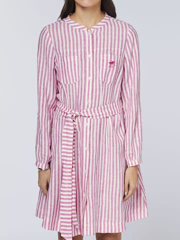 Polo Sylt Shirt Dress in Pink