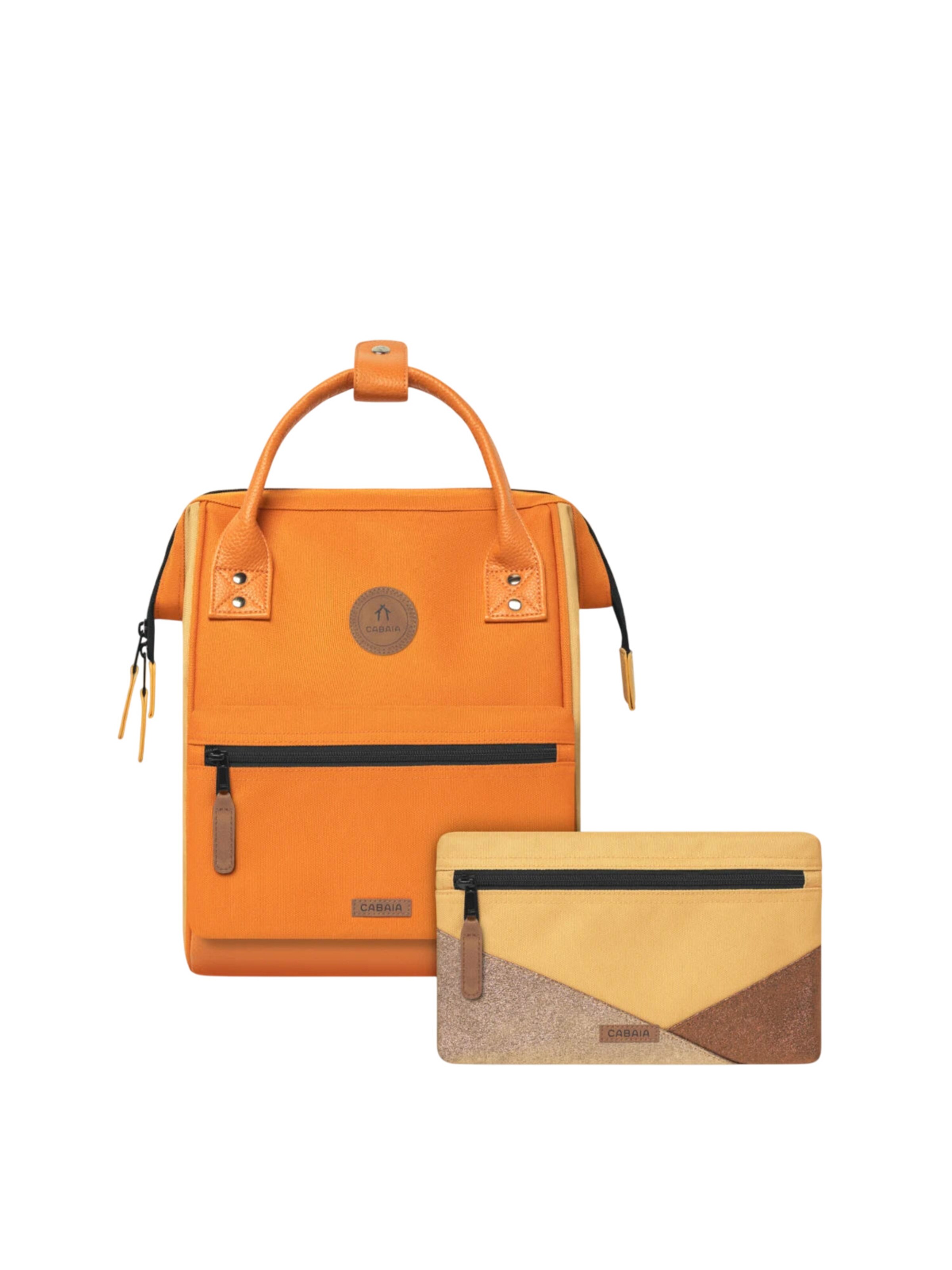 Cabaia Backpack 'Grasse S' in Orange: front