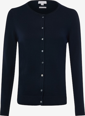 Cardigan Brookshire en bleu : devant