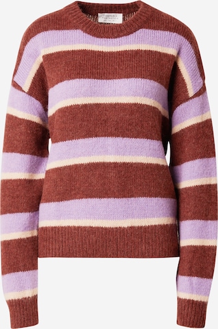 Pulover de la Compania Fantastica pe maro: față