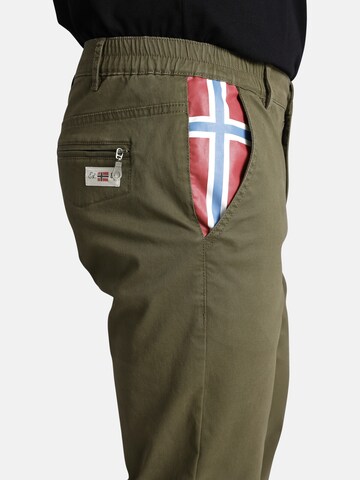 Jan Vanderstorm Regular Pants 'Gosbert' in Green