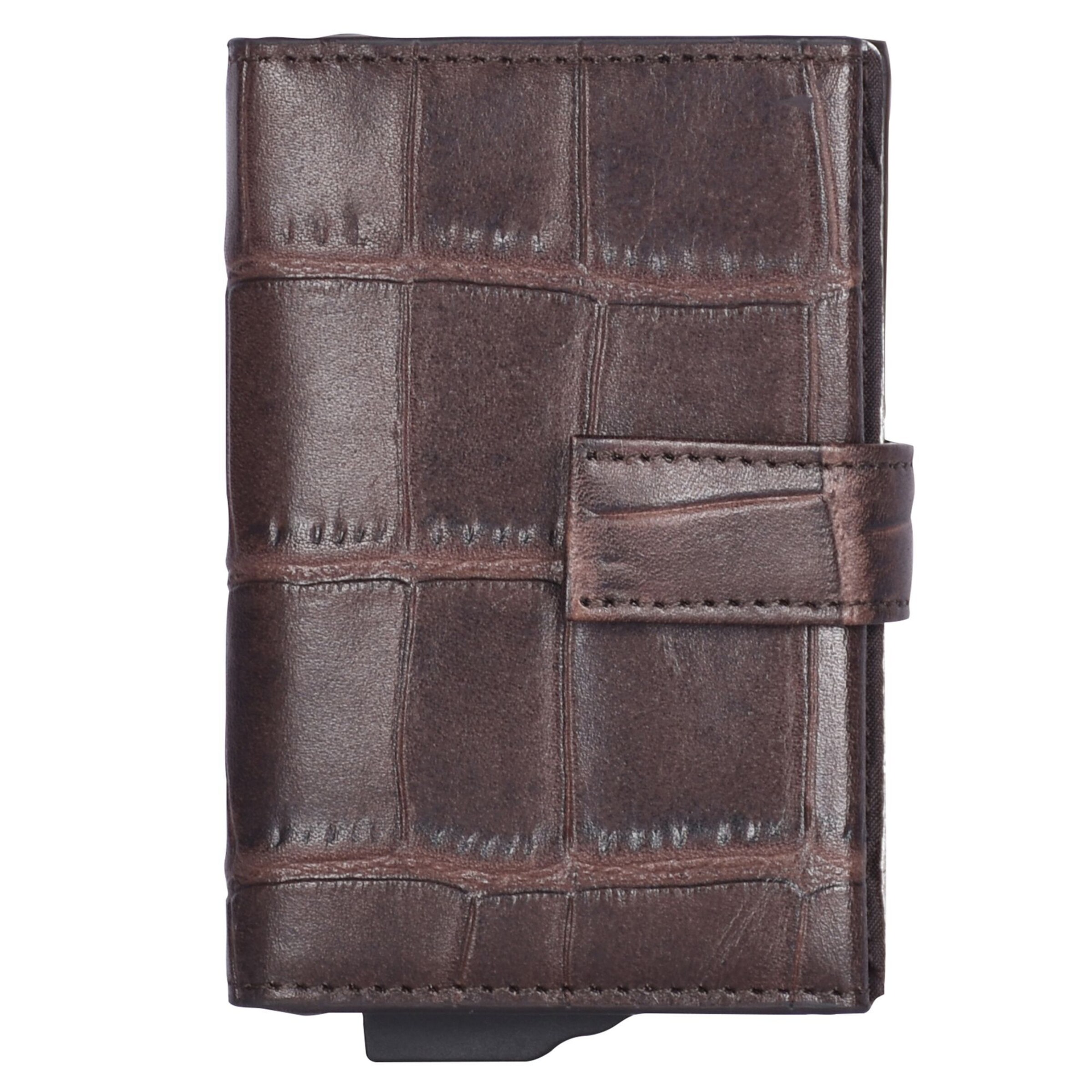 JOOP! Etui 'Fano C-Three E' in Braun: Vorderseite