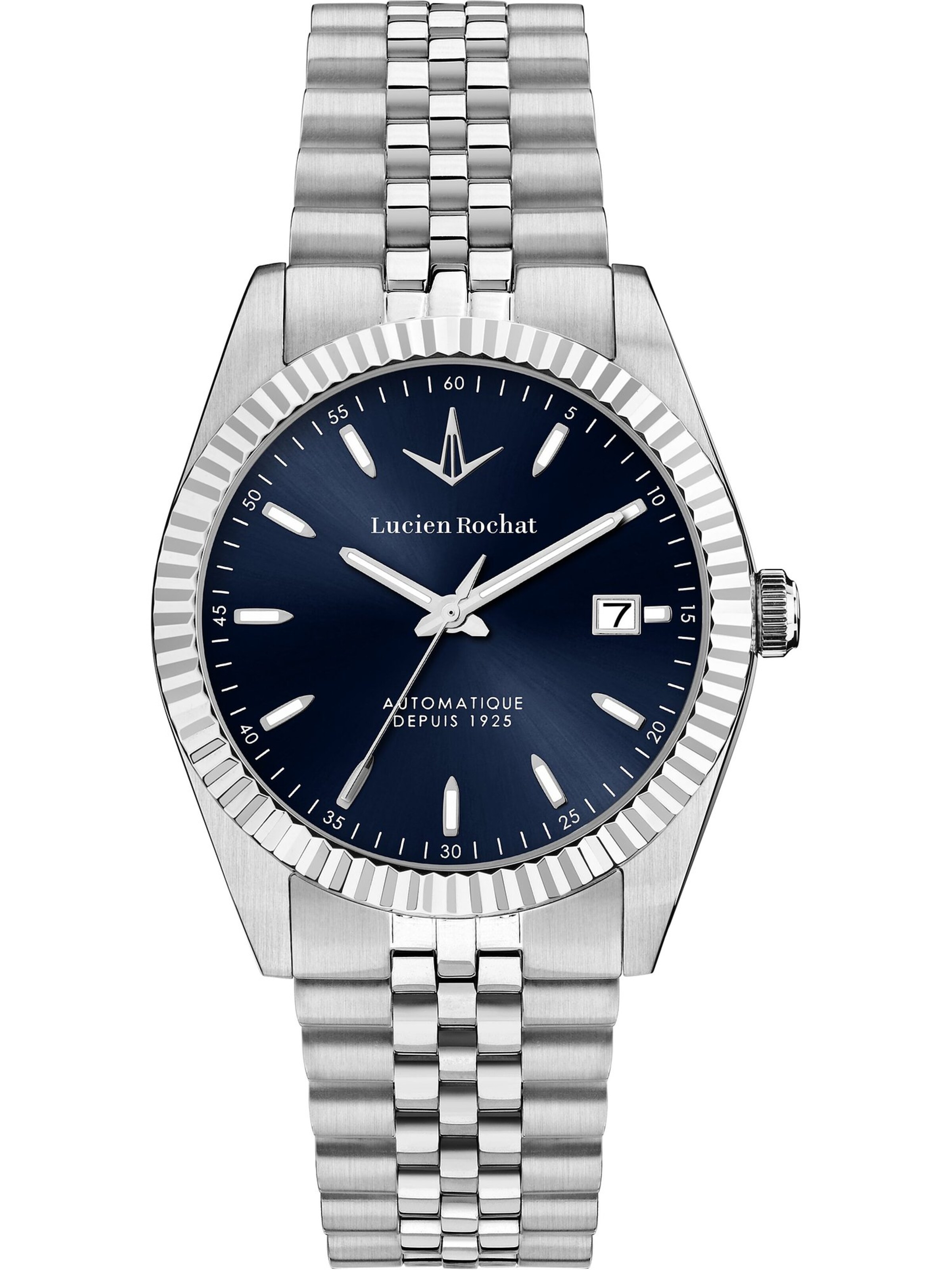 Lucien Rochat Uhr in Silber: Vorderseite