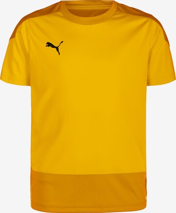 PUMA Performance Shirt 'TeamGoal 23' in Yellow: front