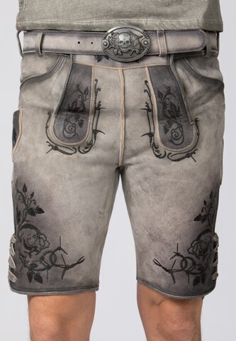 STOCKERPOINT Regular Traditional Pants 'Kramer' in Grey: front