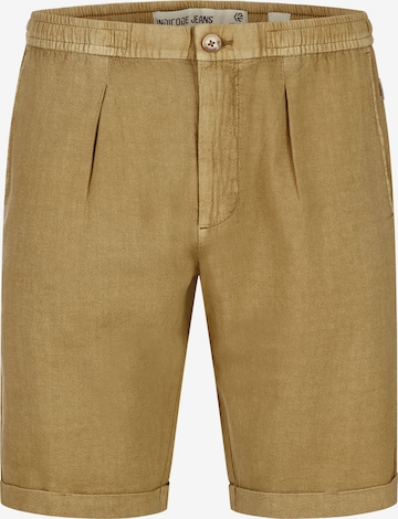 Pantalon chino 'Tryto' INDICODE JEANS en beige : devant