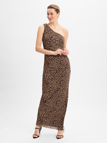 SWING Abendkleid in Braun: Vorderseite