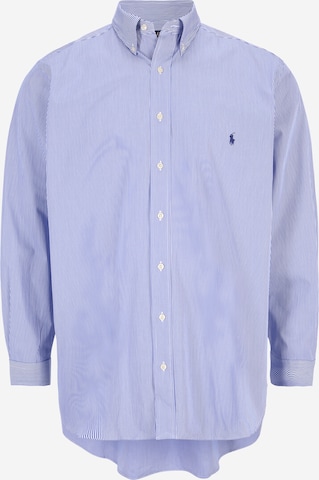 Polo Ralph Lauren Big & Tall Regular Fit Skjorte i blå: forside