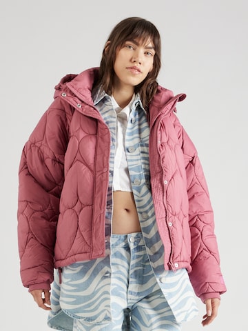 Fabienne Chapot Between-Season Jacket 'Prisca' in Pink: front