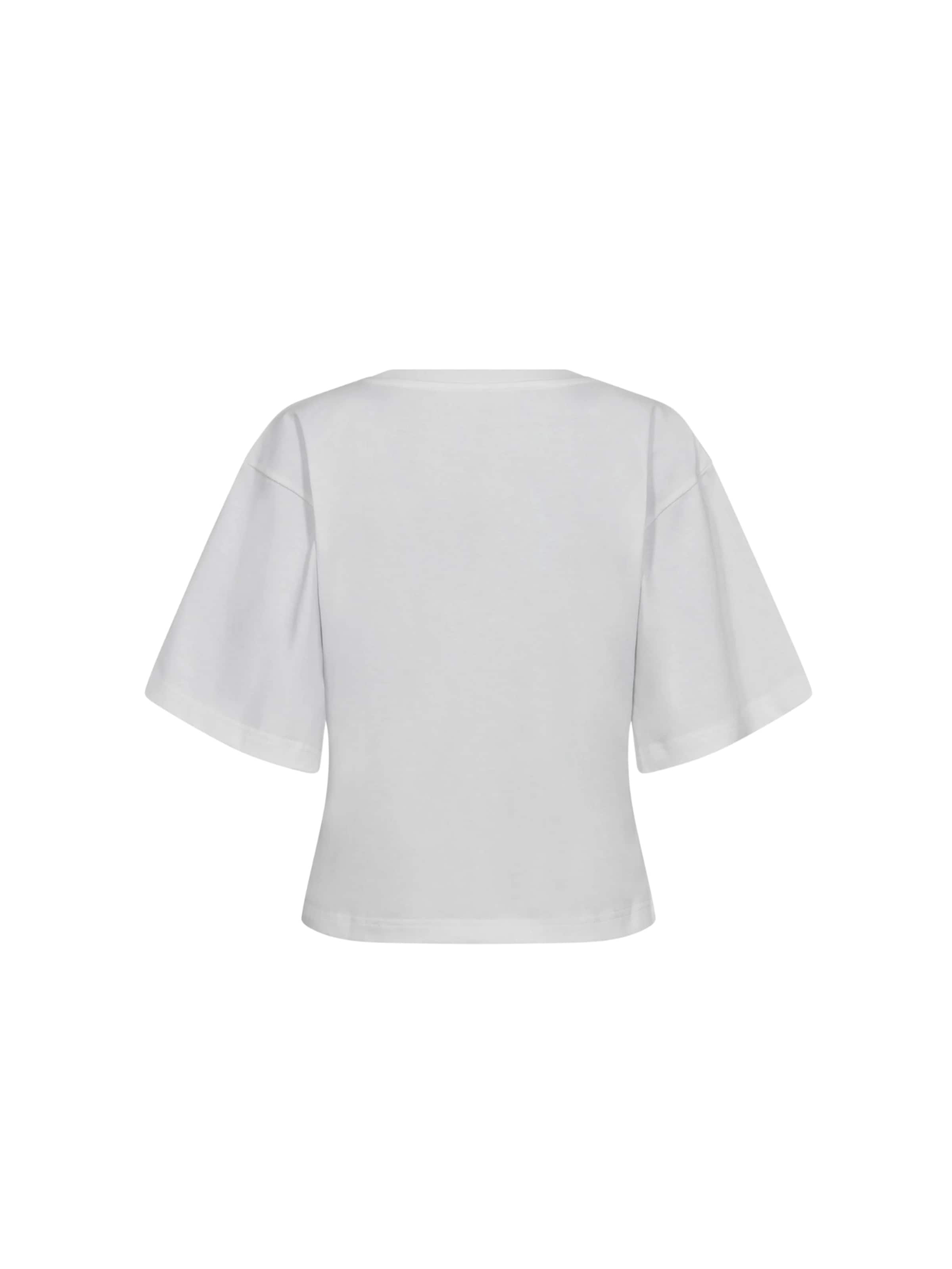 Haut ' ZengaCC ' co'couture en blanc